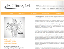 Tablet Screenshot of pctutorltd.com